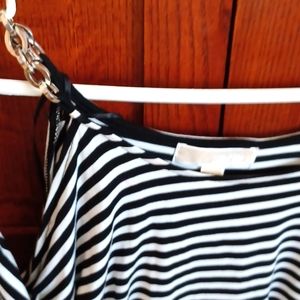 Michael Kors 3 quarter sleeve spring top,bare shoulders